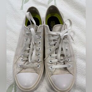 Converse Chuck Taylor Off-White Canvas Sneakers